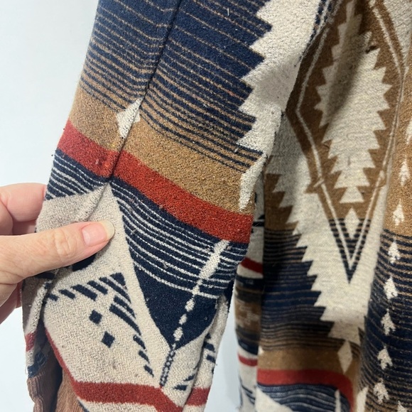 143 Story By Line Up Aztec Tribal Shacket Corduroy Western Button Down Size 2X - Picture 5 of 11